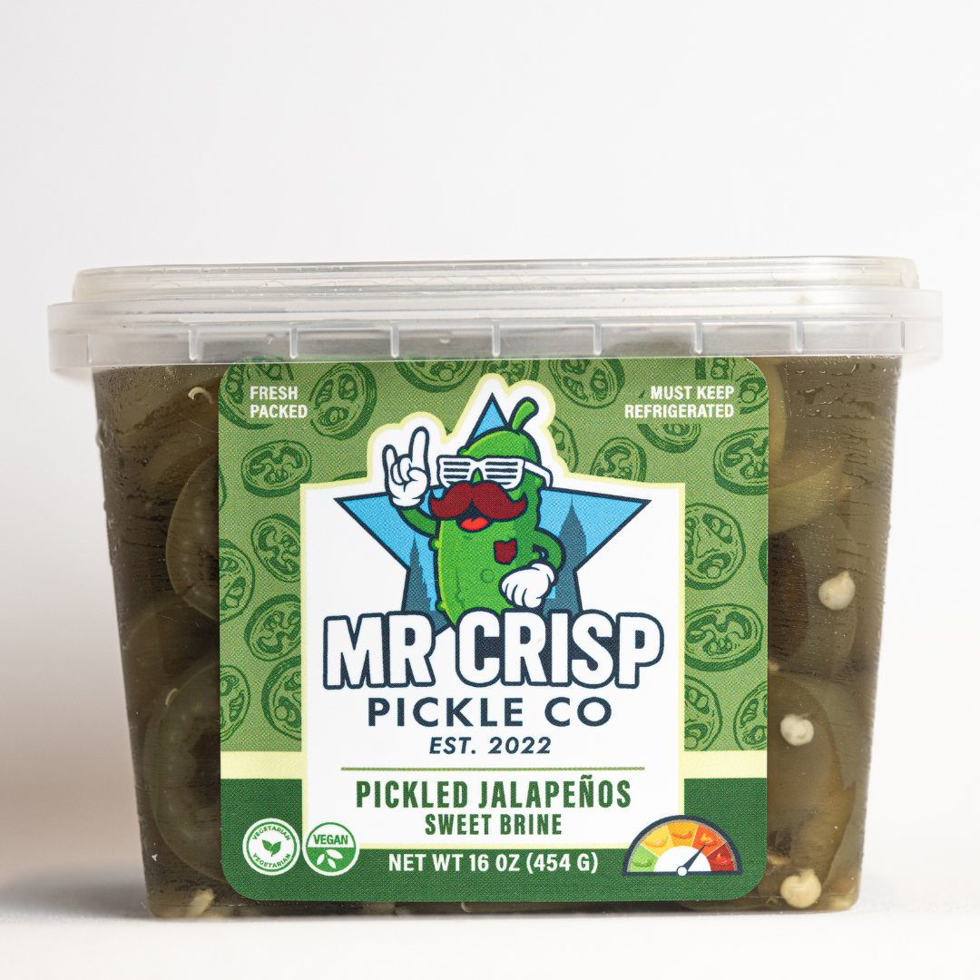 Pickled Jalapeños (Sweet Brine)