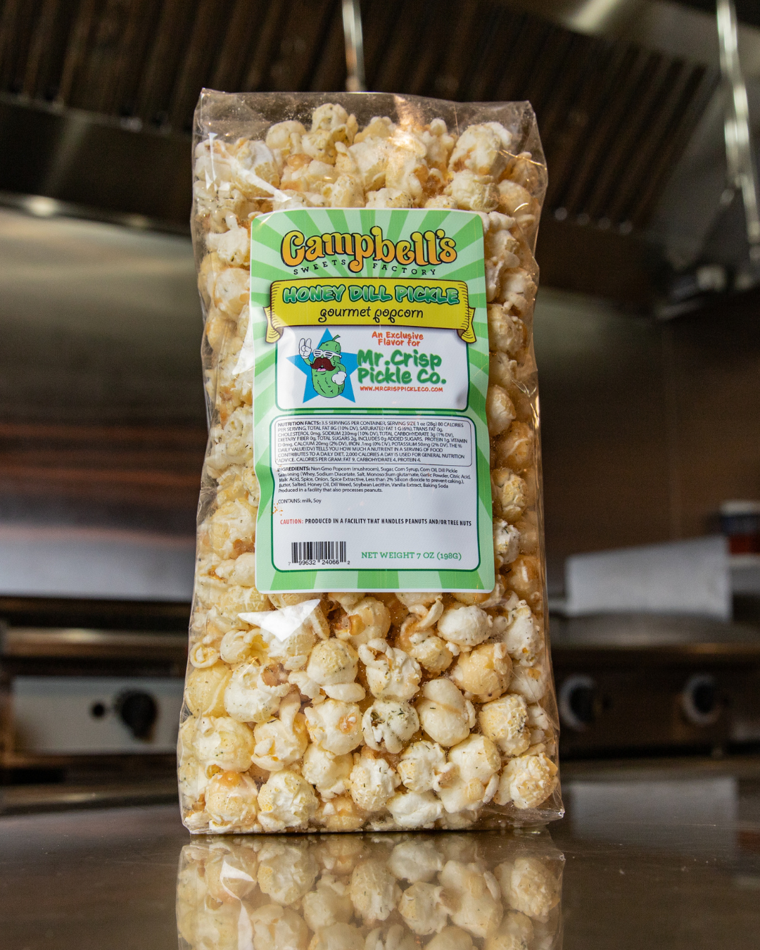 Honey Dill Pickle Popcorn