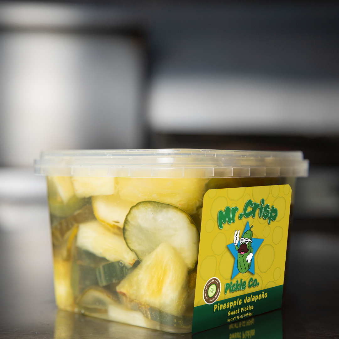 Pineapple Jalapeño Sweet Pickles