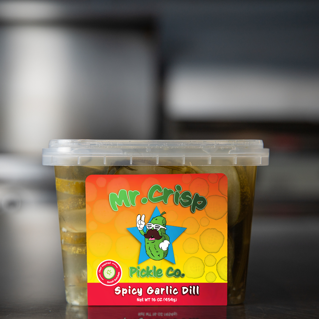 Spicy Garlic Dill Pickles (Habanero)