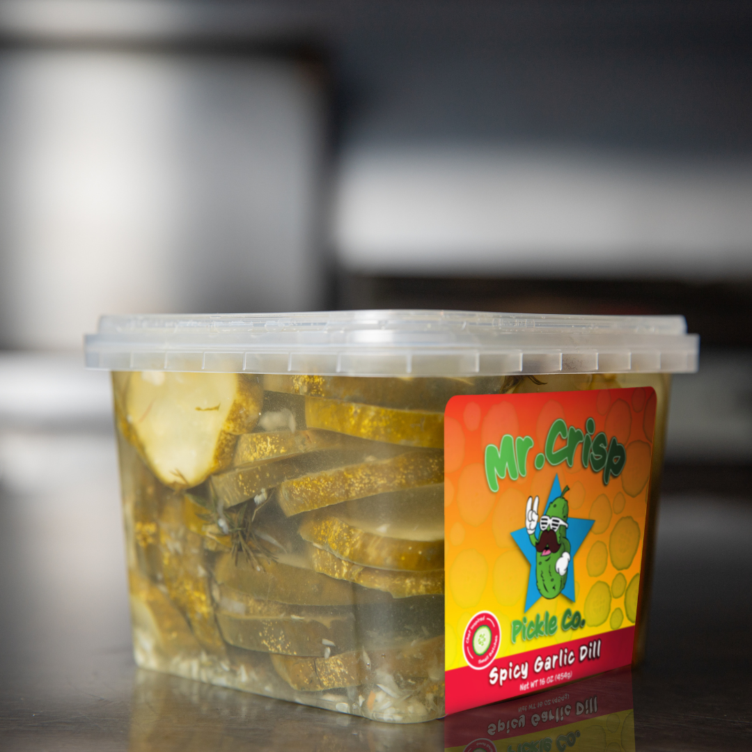 Spicy Garlic Dill Pickles (Habanero)