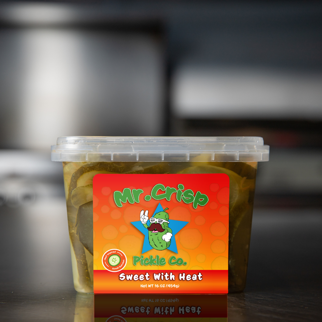 Sweet with Heat Pickles (Habanero)