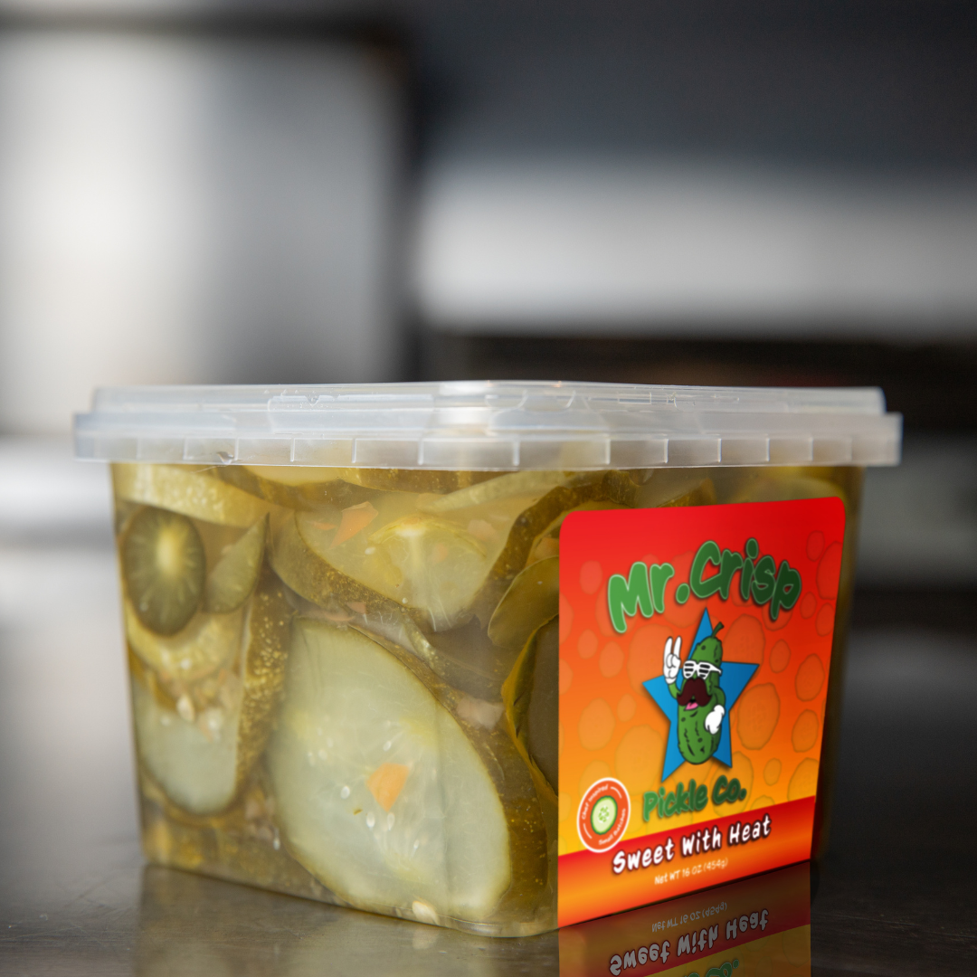 Sweet with Heat Pickles (Habanero)