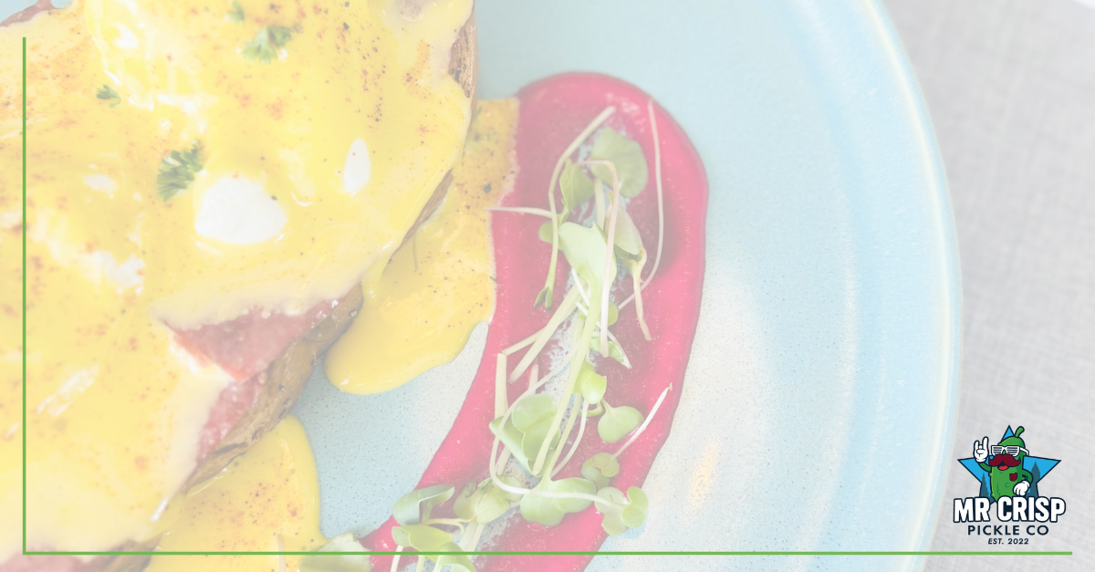 🥒🍳 Pickle Eggs Benedict
