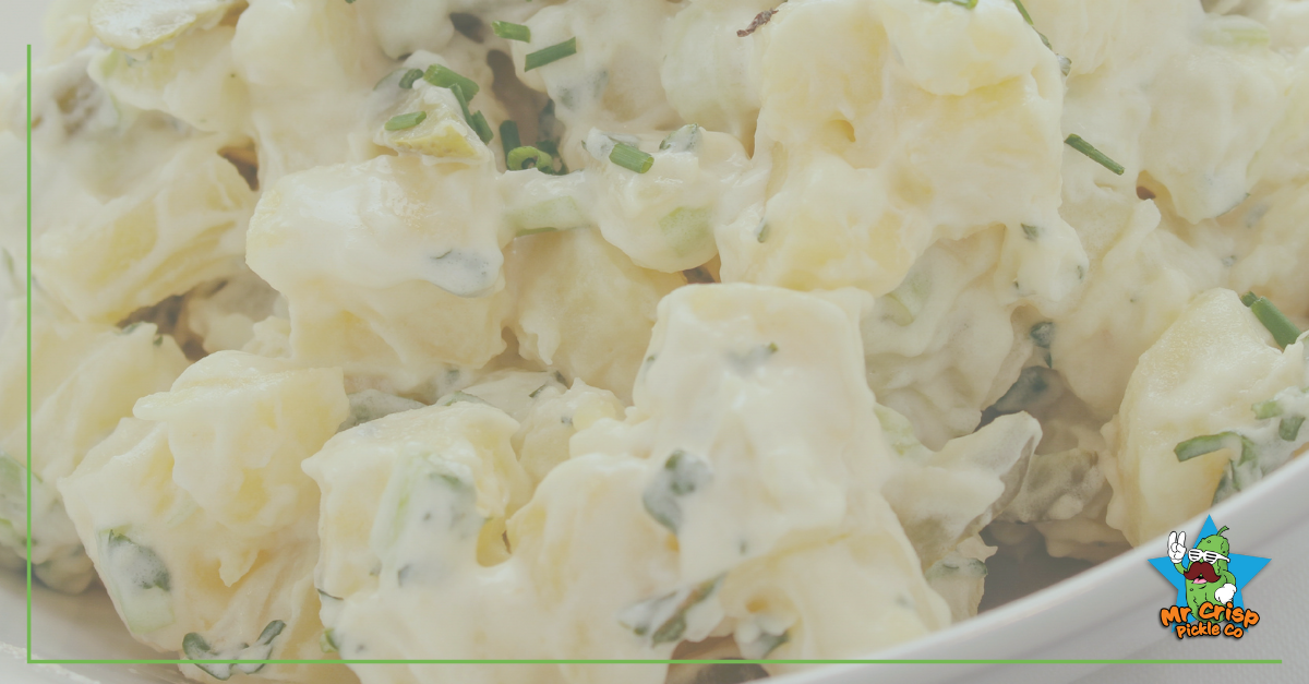 🥔 Sweet Pickle Potato Salad: Creamy, Tangy, and Bursting with Flavor