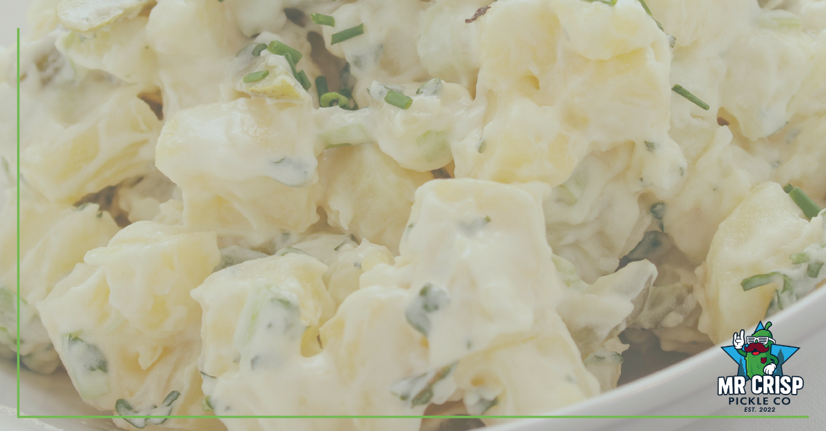 🥔 Sweet Pickle Potato Salad: Creamy, Tangy, and Bursting with Flavor