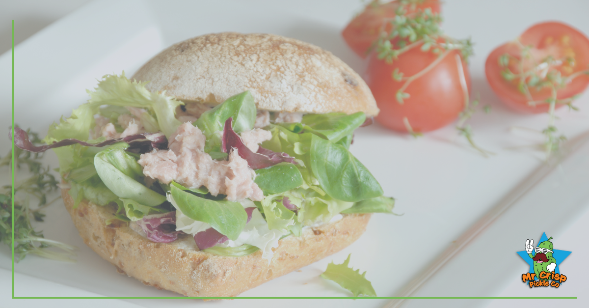 🥪 Tuna Salad with Sweet Pickles: Creamy, Tangy, and Flavorful