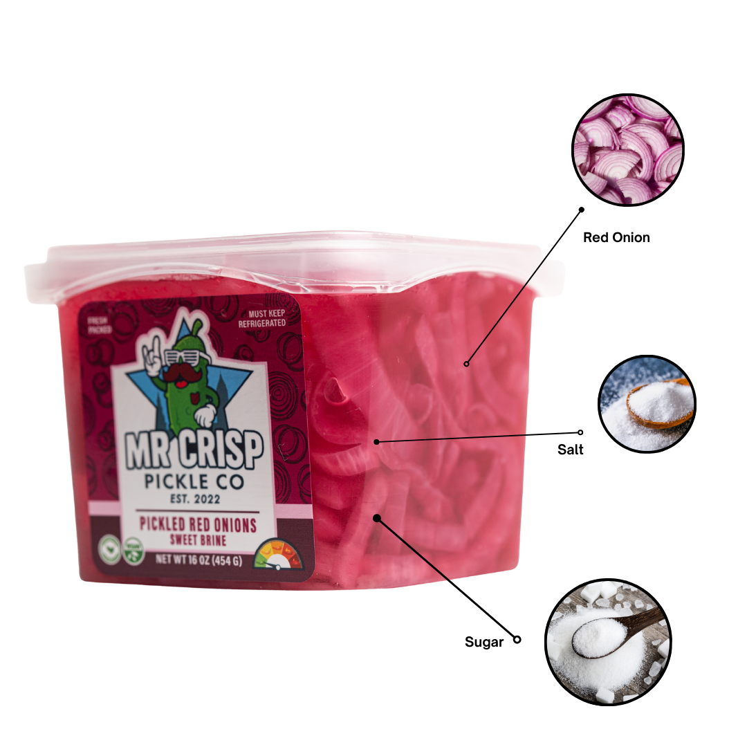 Pickled Red Onions – MrCrispPickleCo