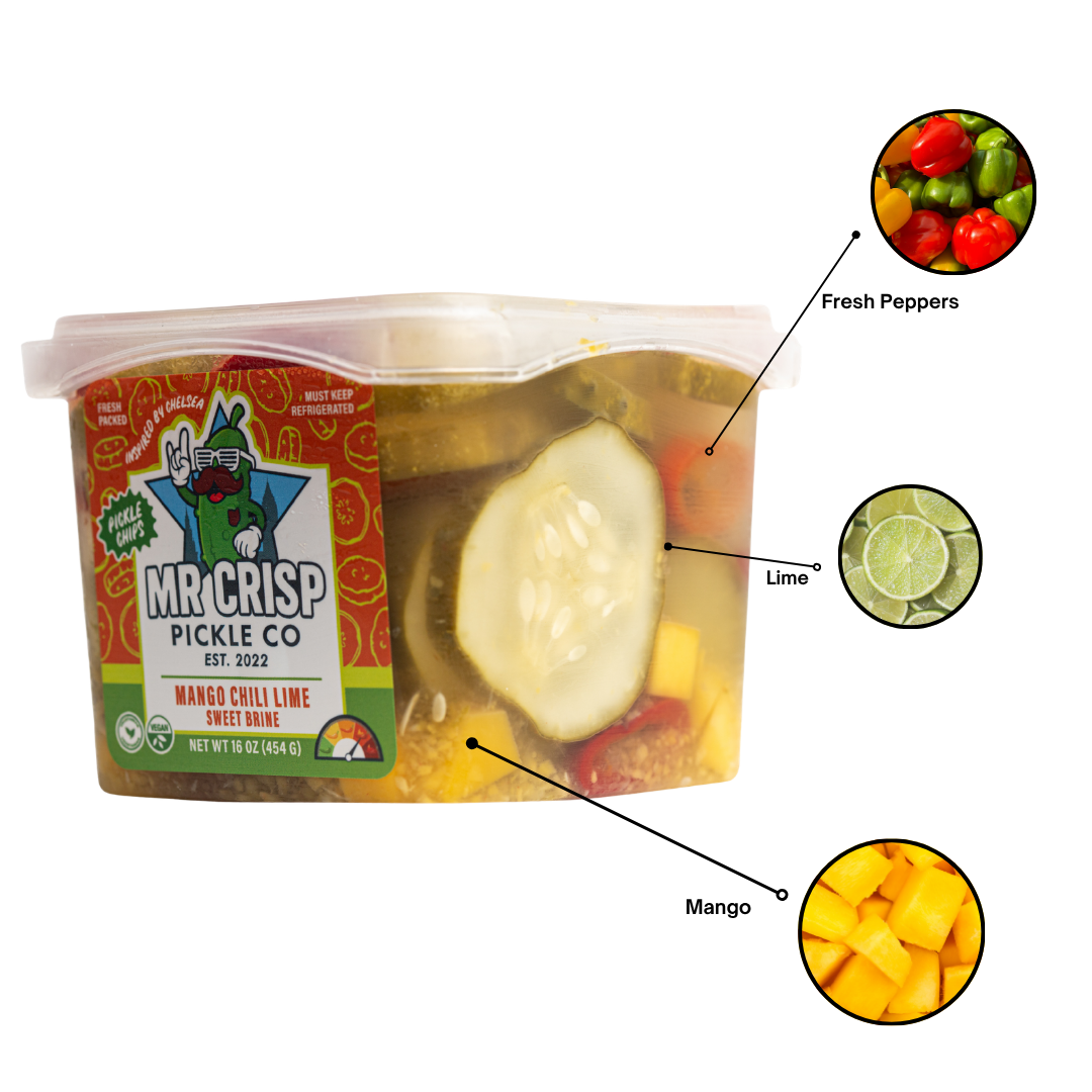Mango Chili Lime Sweet Pickles