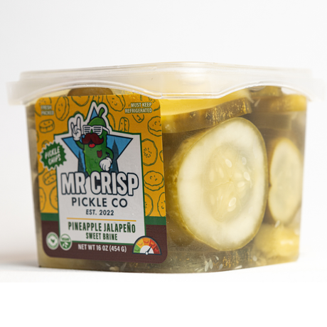 Pineapple Jalapeño Sweet Pickles
